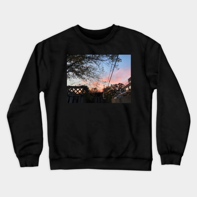 Sunset Crewneck Sweatshirt by ediemakesart